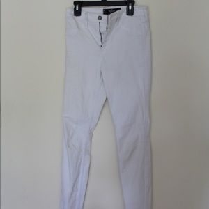 Hollister White Skinny Jeans